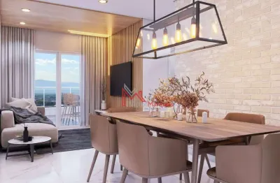 Apartamento com 2 dormitórios, sendo 1 suíte  à venda, 66 m² por r$ 450.000 - mirim - praia grande/sp