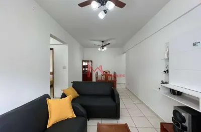 Apartamento com 2 dormitórios à venda, 78 m² por r$ 370.000 - aviação - praia grande/sp