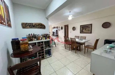 Apartamento com 2 dormitórios, 100 m² - venda por r$ 650.000,00 ou aluguel por r$ 4.000,00/mês - tupi - praia grande/sp