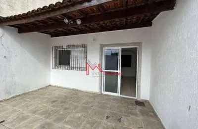 Casa com 2 dormitórios para alugar por r$ 2.300,00/mês - aviação - praia grande/sp