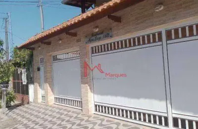 Sobrado com 2 dormitórios - venda por r$ 300.000,00 ou aluguel por r$ 2.000,00/mês - maracana - praia grande/sp