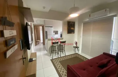 Apartamento com 1 dormitório à venda, 40 m² por r$ 330.000,00 - boqueirão - praia grande/sp