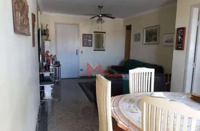 Apartamento com 3 dormitórios, sendo 2 suítes à venda, 96 m² por r$ 680.000 - loteamento joão batista julião - guarujá/sp
