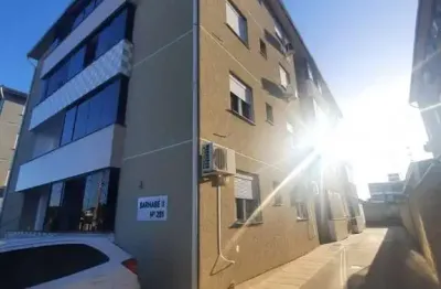 Apartamento 2 dormitórios semi mobiliado com sacada e churrrasqueira