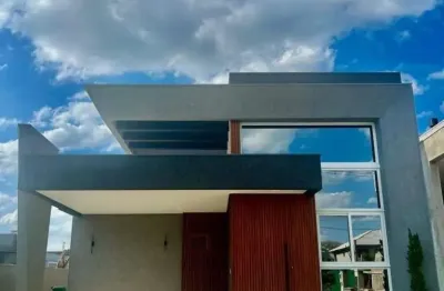 Casa 03 dormitórios sendo um suíte condomínio  em terras alpha gravataí gravataí-rs