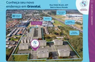 Apartamento com 2 quartos à venda na Rua Vidal Brasil, Novo Mundo, Gravataí