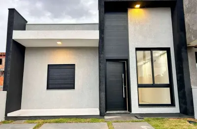 Casa à venda  com 03 dormitórios um suite no reserva bela vista bairro loteamento jardim timbaúva - gravataí/rs