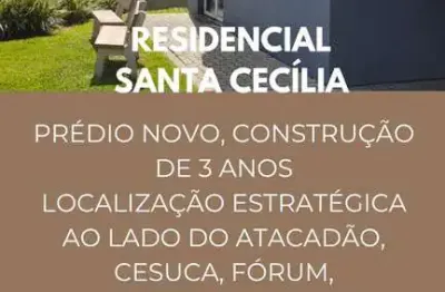 Apartamento  residencial dona cecilia padrão 2dormitórios