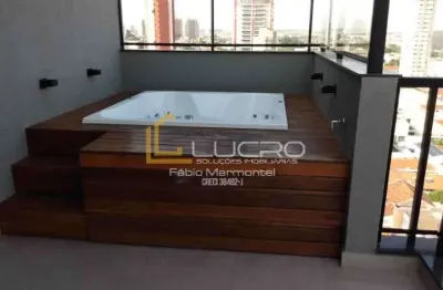 Apartamento duplex para venda com 203 m² e 3 quartos em vila mesquita, bauru - sp