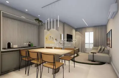 Apartamento 3 dormitórios com 2 suítes e 2 vagas na garagem novo