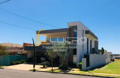 Casa em condomínio fechado para venda com 450 m² e 4 quartos em residencial lago sul, bauru - sp