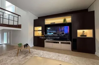 Casa em condomínio fechado para aluguel mobiliadocom 385 m² e 4 quartos em vila aviação, bauru - sp