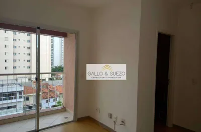 Apartamento com 1 dormitório para alugar, 38 m² por R$ 3.040,00/mês - Saúde - São Paulo/SP