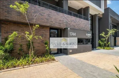 Apartamento com 2 dormitórios para alugar, 50 m² por r$ 3.686,00/mês - mirandópolis - são paulo/sp