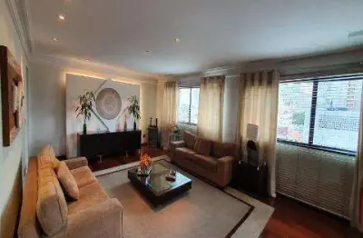 Venda de apartamento mobiliado no edifício albatroz, em são paulo/sp, com 260m², 04 suítes, 02 salas, varanda com vista 360º e 03 vagas. consulte-nos.