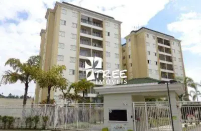 Venda de apartamento no condomínio amarilis, em arujá/sp, oportunidade de 79m² com 3 quartos, suíte, sala com varanda e 2 vagas p/ auto. consulte-nos.