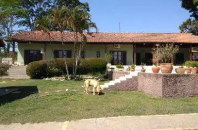 Venda de chacara excelente imóvel bairro ouro fino/santa isabel com 5000m² plano, 100% de aproveitamento, casa térrea com 400m² com 4 dormitórios send