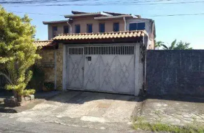 Venda de sobrado no jordanópolis, em arujá/sp, 280m² com 5 dormitórios, 2 suítes, salas amplas, edícula, quintal e garagem para 4 autos. consulte-nos.