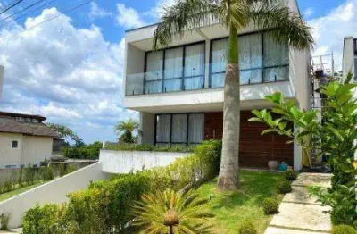 Venda e locação de casa no condomínio real park, em arujá/sp, 390m² com 3 suítes, piscina aquecida, 04 salas e garagem para 04 autos. consulte-nos