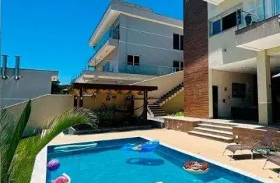 Venda de casa de alto padrão no condomínio ecológico da cantareira, em mairiporã/sp, 600m² c/ 4 quartos, ofurôs, churrasqueira e 4 vagas. consulte-nos