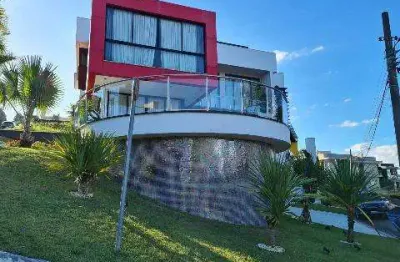 Venda de sobrado no condomínio residencial real park, em arujá/sp, 428m² com 5 suítes. consulte-nos.