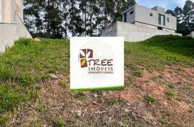 Venda de terreno no condomínio real park, em arujá/sp, oportunidade com 305m², aclive suave, integração com floresta e projeto de sobrado consulte-nos