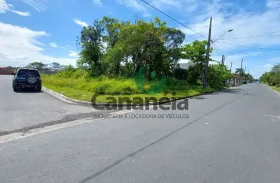 Terreno de esquina com 465m² para venda no Nossa Senhora dos Navegantes - Cananéia/SP