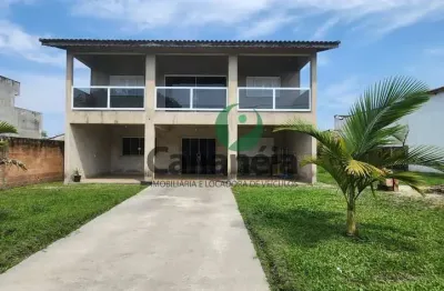 Casa com ótimo padrão em fase de acabamento para venda (5 quartos sendo 2 suítes) na nossa senhora dos navegantes - cananéia / sp