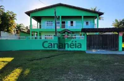 Imóvel para venda com vista para o mar no recanto da ilha sendo 3 casas integradas + 1 suíte externa - cananéia/sp