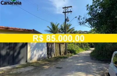 Terreno de 360 m2 com barracão de 90 m2 - balneário terra nova - cananéia - litoral sul de sp