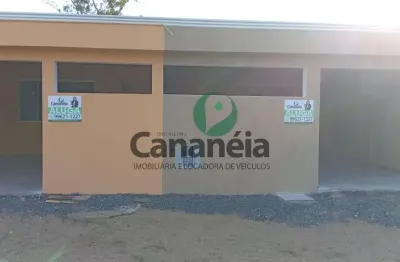 Casa para locação em cananéia-sp: nova cananéia, 2 quartos, 90m² - imóvel recém-construído