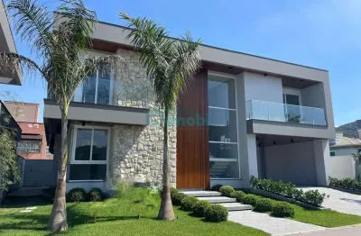 Casa 3 suítes,  263,15 m² privativos,  condomínio reserva da pedra, pedra branca, palhoça, sc