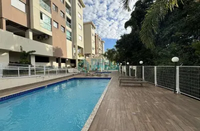 Apartamento mobiliado com 2 dormitórios, 74m², centro histórico de são josé, sc