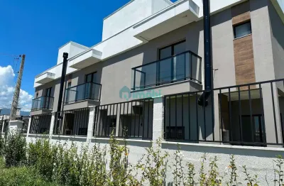 Sobrado geminado com 3 dormitórios, 99m², villa florença residence, nova palhoça, sc