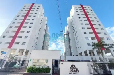 Apartamento com 2 dormitórios, 52,88m², residencial lindolfo dos santos, pronto para morar