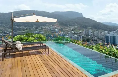 Apartamento com 3 dormitórios sento 1 suíte, 115,95m², vênus residence, pagani, palhoça, sc