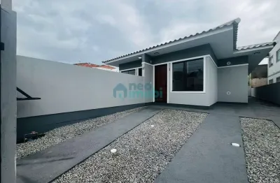 Casa geminada com 2 dormitórios, 60,92m², barra do aririu, sc