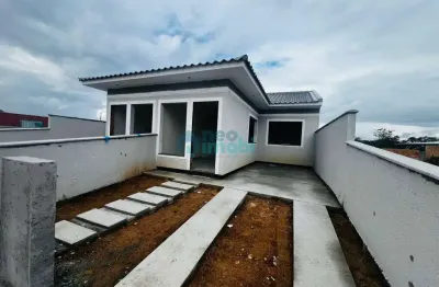 Casa geminada com 2 quartos, 50m², nova palhoça, sc