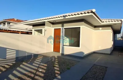 Casa geminada com 2 dormitórios, 60,92m², barra do aririu, sc
