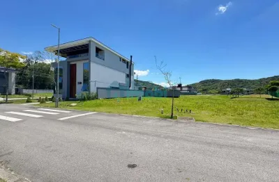 Terreno em condomínio com 300m², reserva da pedra, pedra branca, sc