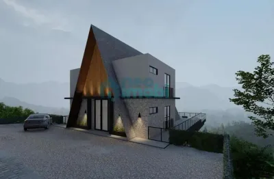 Chalé 170m², 3 dormitórios, 2 suítes, 3 vagas, costa da serra- rancho queimado