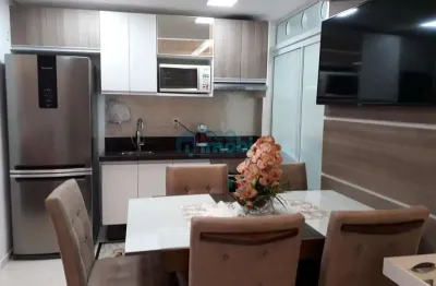 Apartamento semimobiliado 50m², 2 dormitórios, 1 vaga, bela vista- palhoça