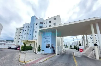 Apartamento semi-mobiliado com 2 dormitórios na bela vista, palhoça, sc