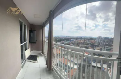 Oportunidade! lindo apartamento com 57m², semi mobiliado, sendo 2 dormitórios, 1 banheiro, 1 vaga de garagem, à venda - jardim do triunfo – guarulho