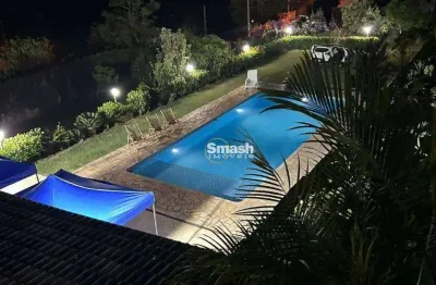Linda chácara para locação e eventos com 3 dormitórios para alugar, 3000 m²  - terra preta - mairiporã/sp - atenção na descrição