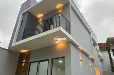 Lindos sobrados com 3 dormitórios à venda, 107 m² - jardim do triunfo - guarulhos/sp