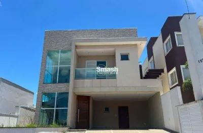 Linda casa com 3 dormitórios à venda, 323 m² - residencial real park - arujá/sp