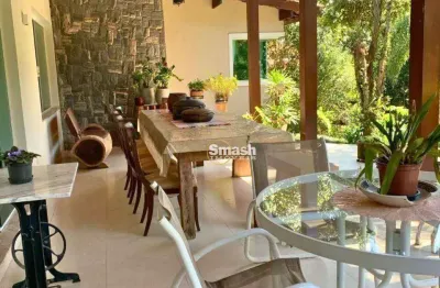 Linda casa condomínio fechado com 3 dormitórios, 350 m² - venda - residencial real park - arujá/sp