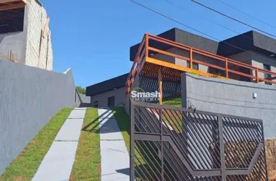 Linda casa com 3 dormitórios à venda, 120 m²  - jardim estância brasil - atibaia/sp