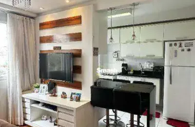Lindo apartamento com 43 m², sendo 2 dormitórios, planejados e 1 vaga de garagem  - condomínio fatto sport faria lima  - guarulhos/sp